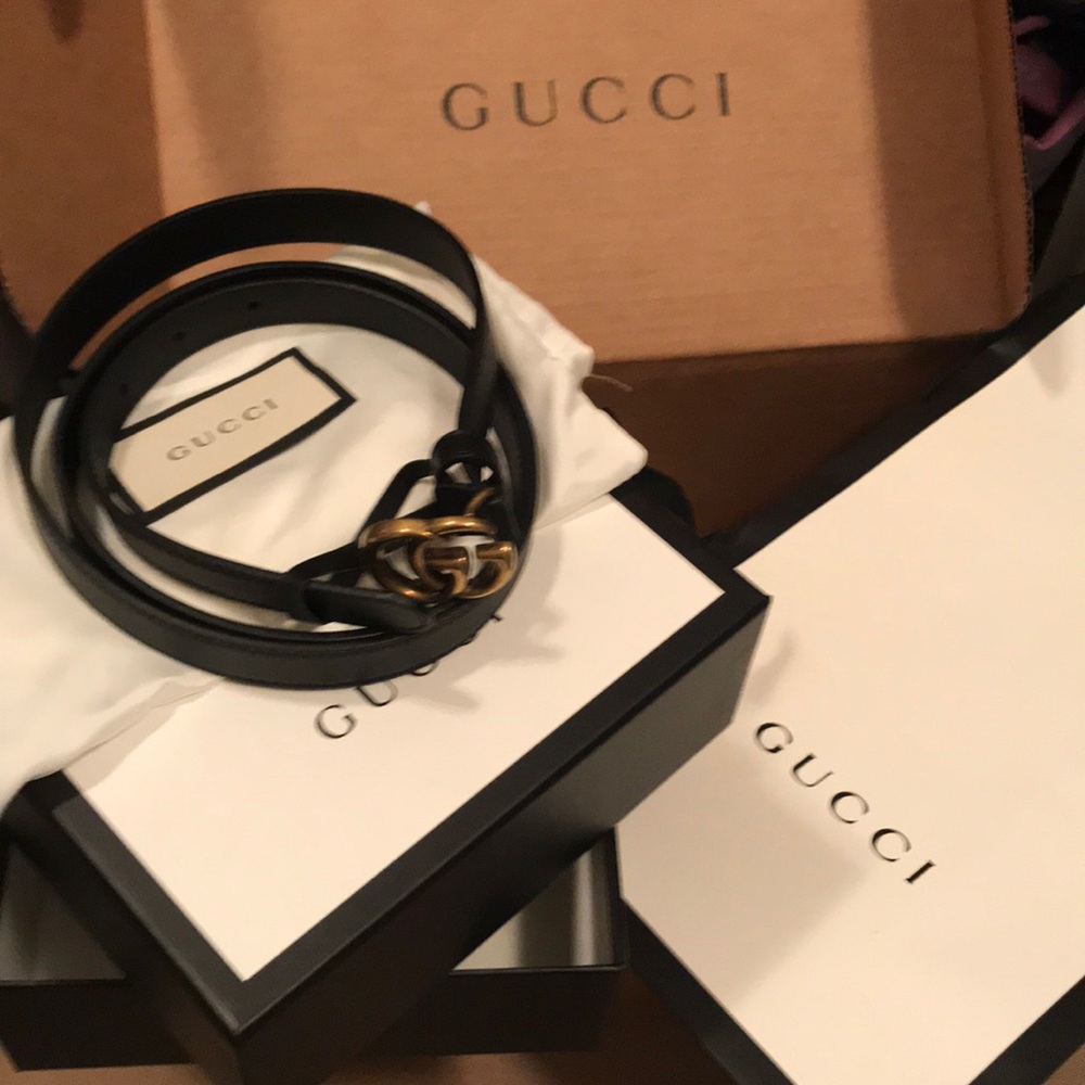 Gucci 1 inch wide XL belt